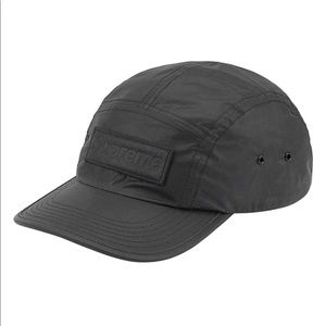 Supreme Reflective Speckled Camp Cap - Black